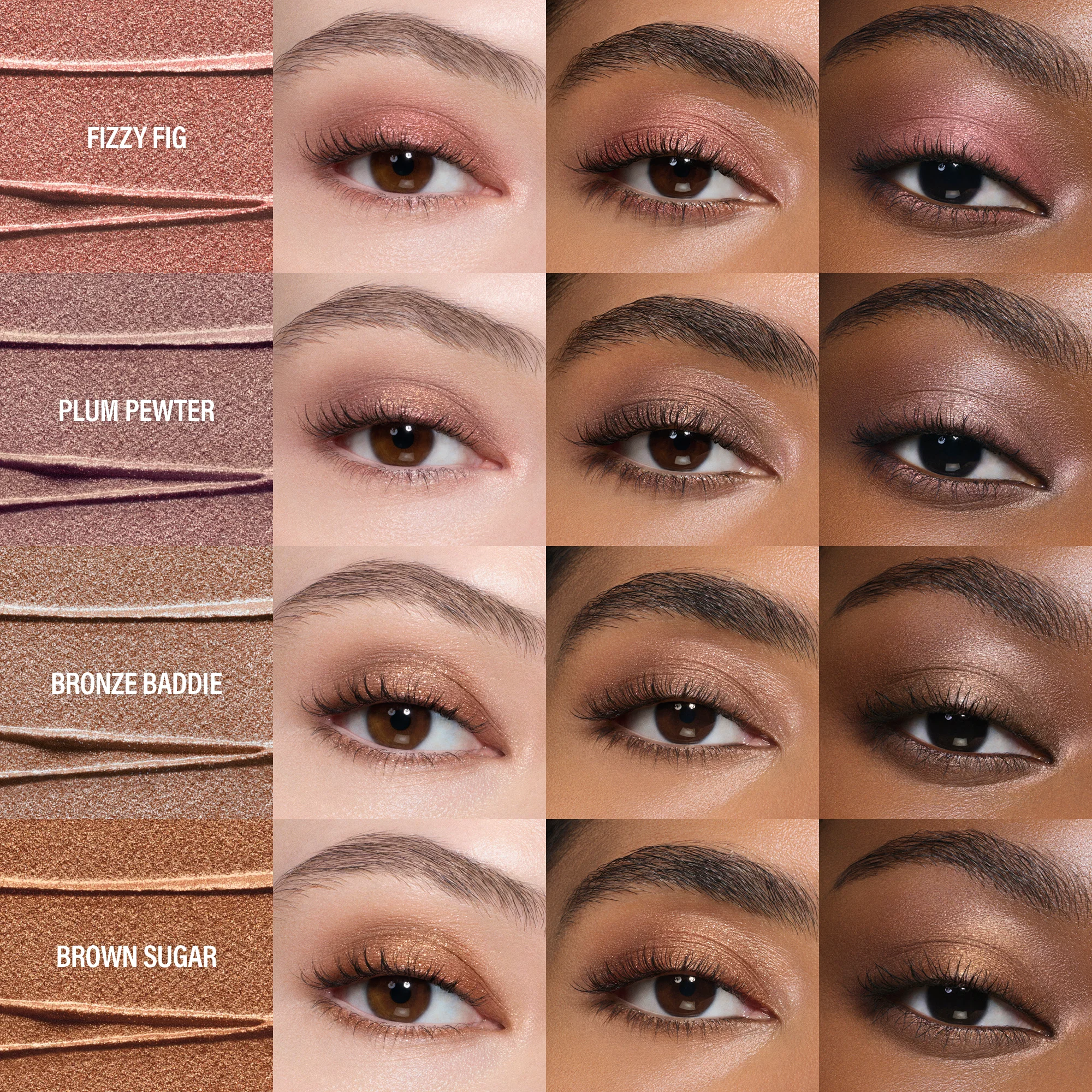 MAKEUP BY MARIO  Soft Shimmer™ Кремовые тени для век LONG-WEAR CREAM EYESHADOW, Fizzy Fig 5
